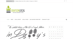 Desktop Screenshot of graysonlocal.org