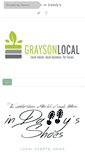 Mobile Screenshot of graysonlocal.org